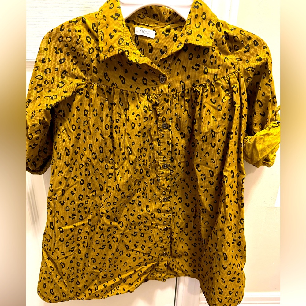 NEXT DIRECT •Girls shirt animal print dress